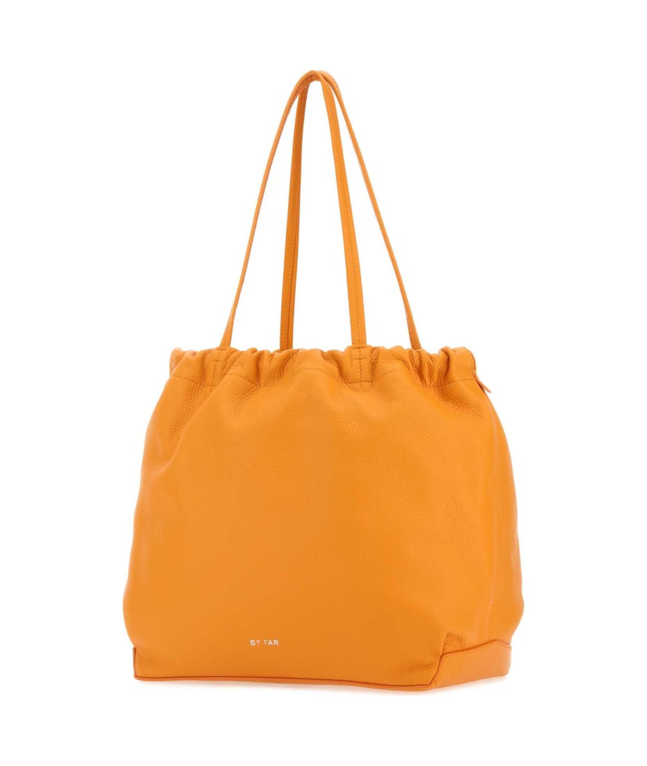 トートバッグ BY FAR Orange Nappa Leather Oslo Shopping Bag BY FAR Orange Nappa Leather Oslo Shopping Bag | italist