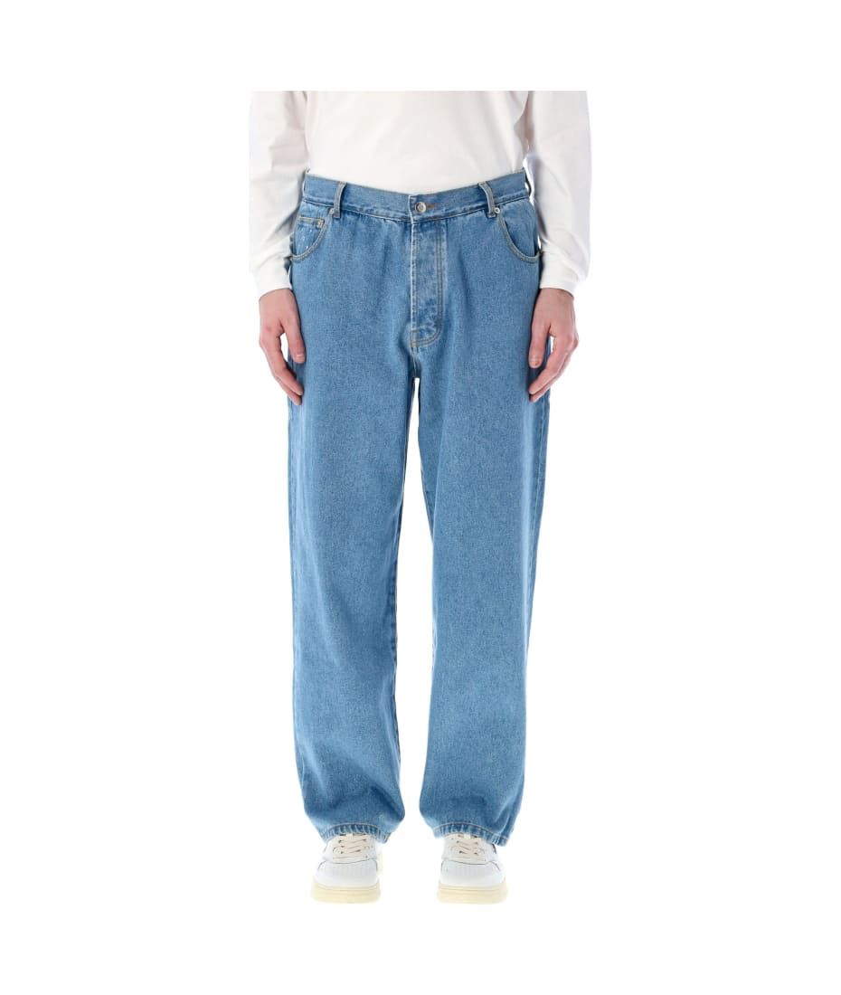 【POP TRADING COMPANY】DRS PANT Pop Trading Company DRS Denim Pants - Stonewashed | Flatspot