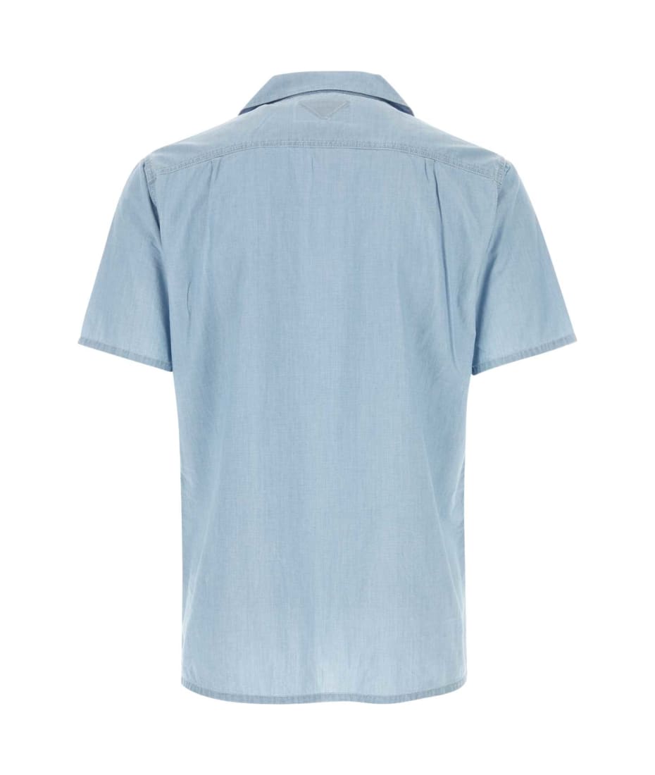 Prada Light-blue Cotton Shirt | italist