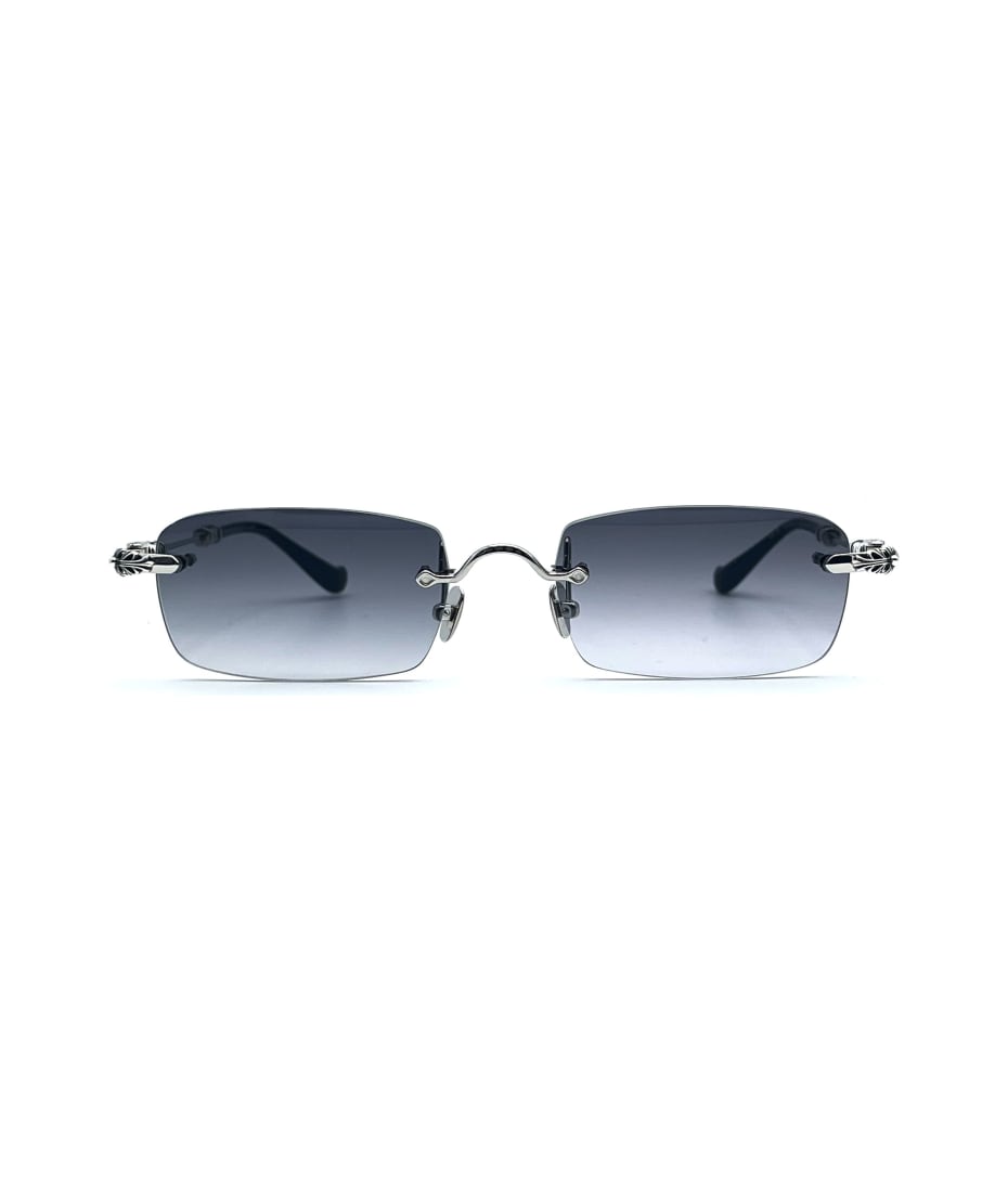 Chrome Hearts Pills Iii - Shiny Silver Sunglasses | italist