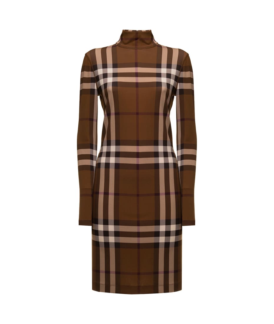 Gøre klart accelerator virkelighed Gemma Brown Jersey Check Dress Burberry Woman | italist, ALWAYS LIKE A SALE