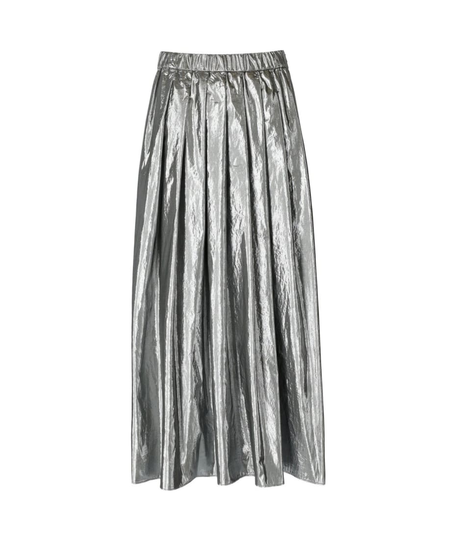 Weekend Max Mara Max Mara Weekend Varenna Silver Skirt