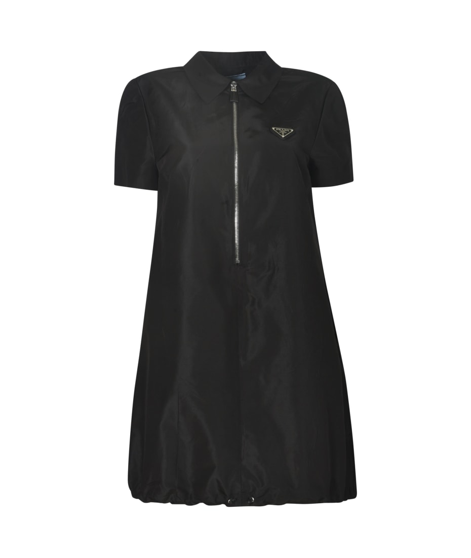 ワンピース PRADA LONG DRESS (P3G55S22110R1 F0236) Used Prada Sleeveless Re-Nylon Dress One Piece Women Size 40