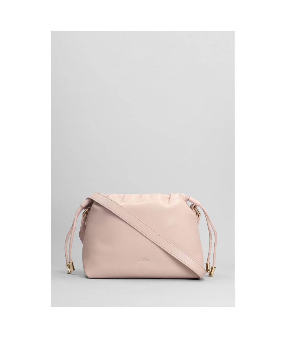 Ninon Mini Shoulder Bag In Rose-pink Polyuretan