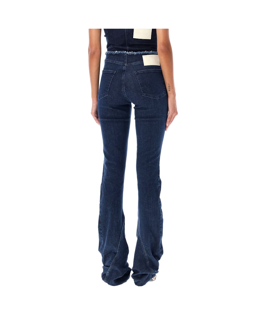 Ottolinger Raw-edge Drape Denim Pants | italist