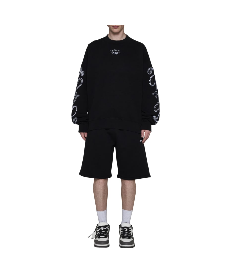 Off-White Bandana Arrow Skate Crewneck Sweatshirt | italist