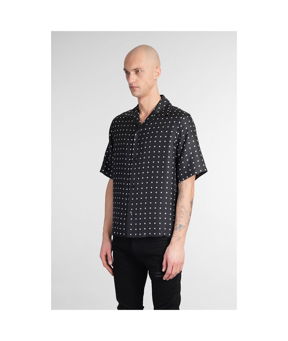 【AMIRI】関税込☆ステンシル Tシャツ ブラック AMIRI アミリ シルバー ロゴ Tシャツ ブラック stencil 関税込