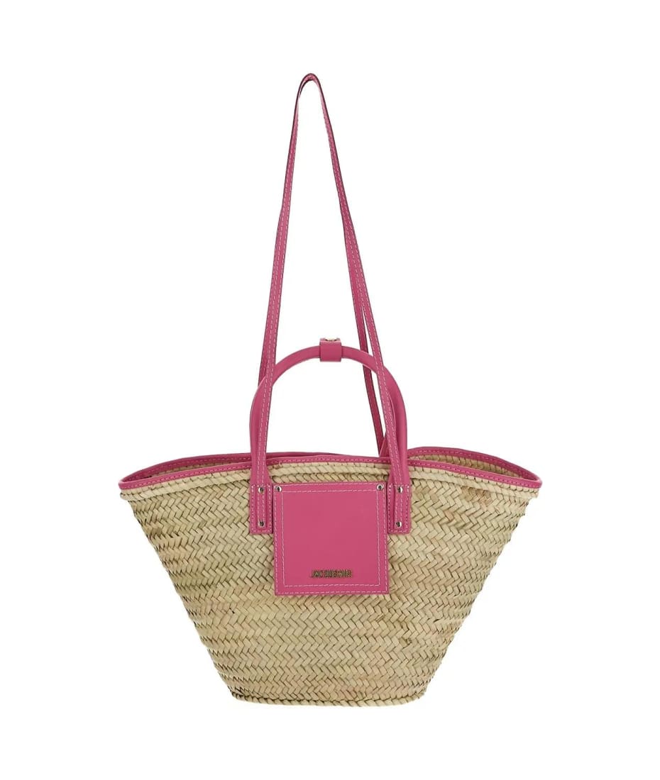 Panier jacquemus rose new arrivals