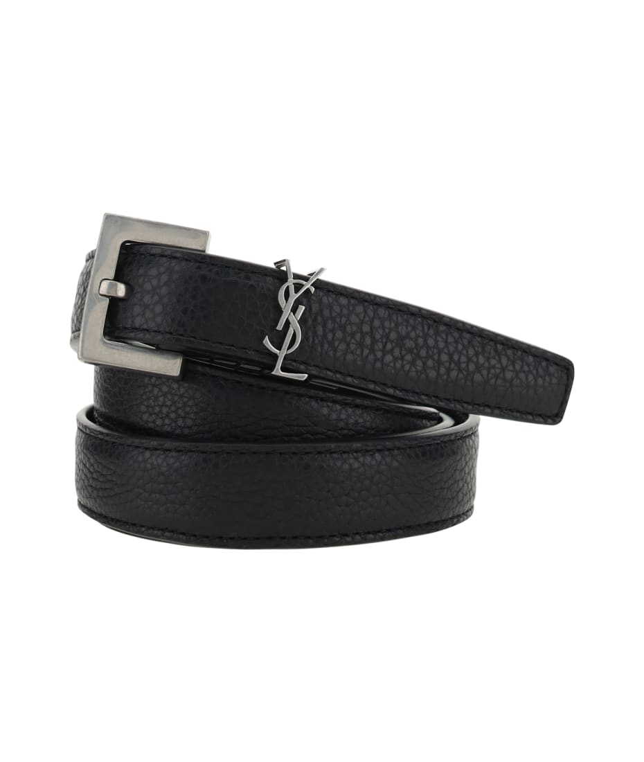 Yves Saint Laurent | Accessories | Ysl Black Belt Size 8