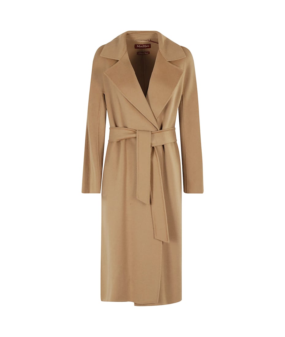 Max Mara Studio Belted Mid-length Coat | italist