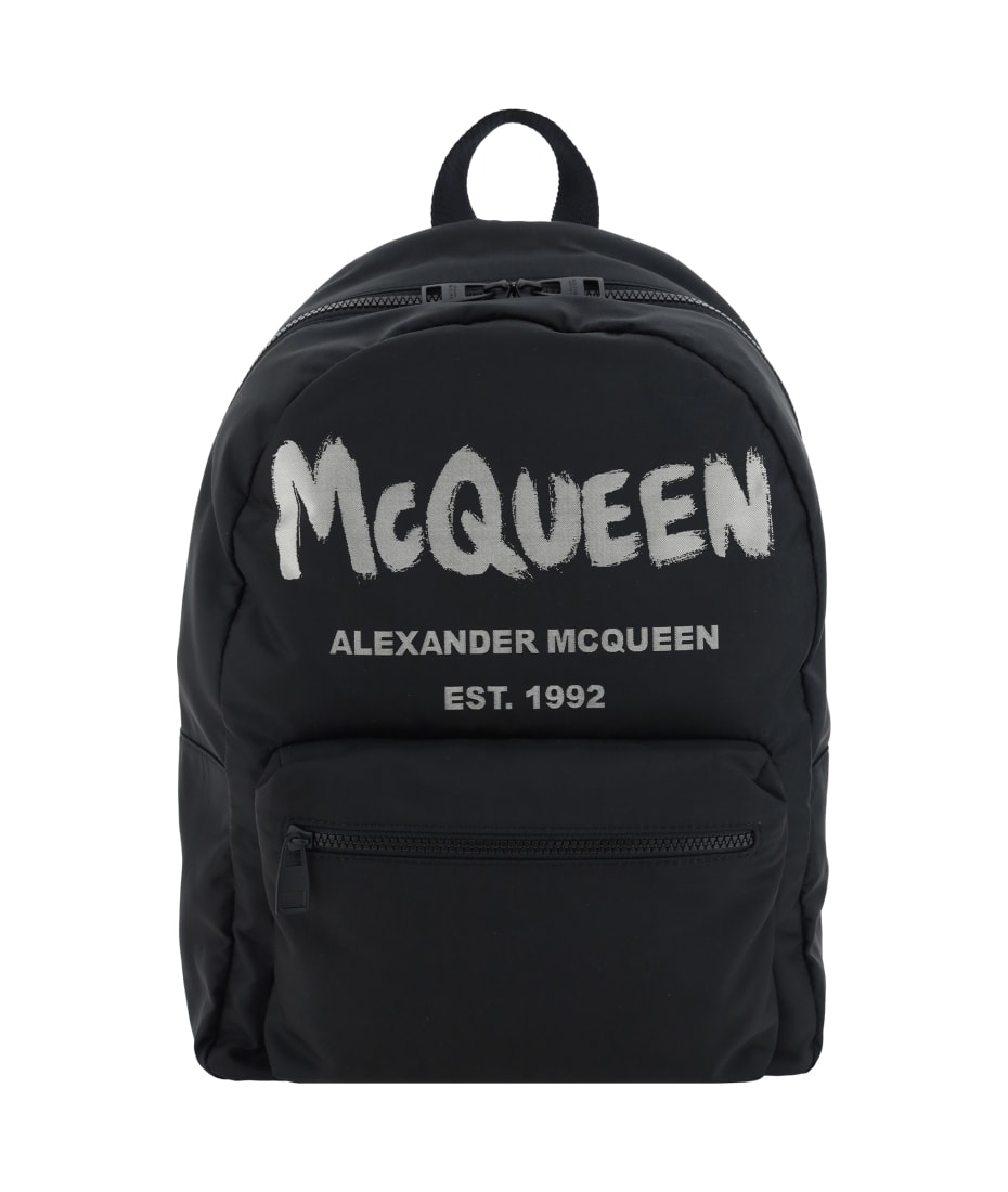 Alexander McQueen Metropolitan Backpack - Black