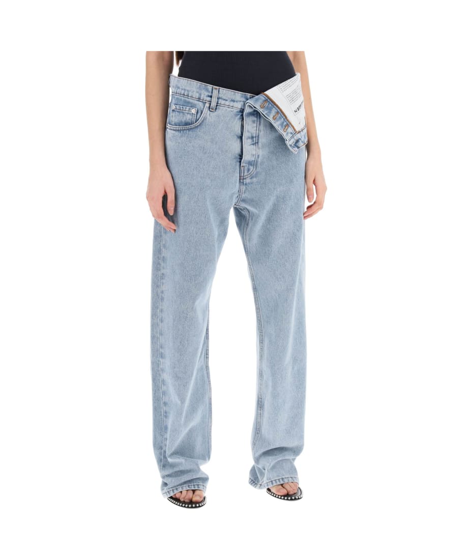 Y/Project Asymmetric Waist Jeans With Seven | italist, ALWAYS LIKE