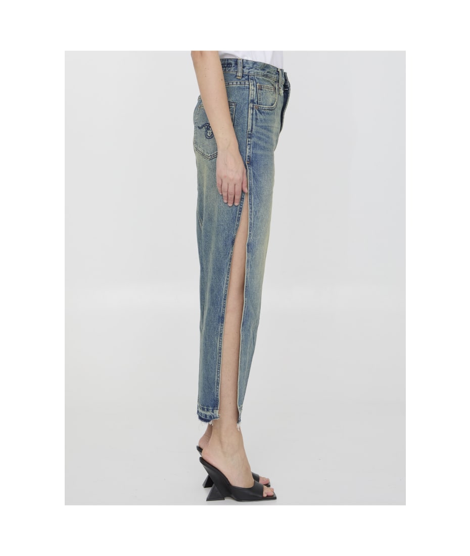 R13 Devon Side Slit Skirt | italist