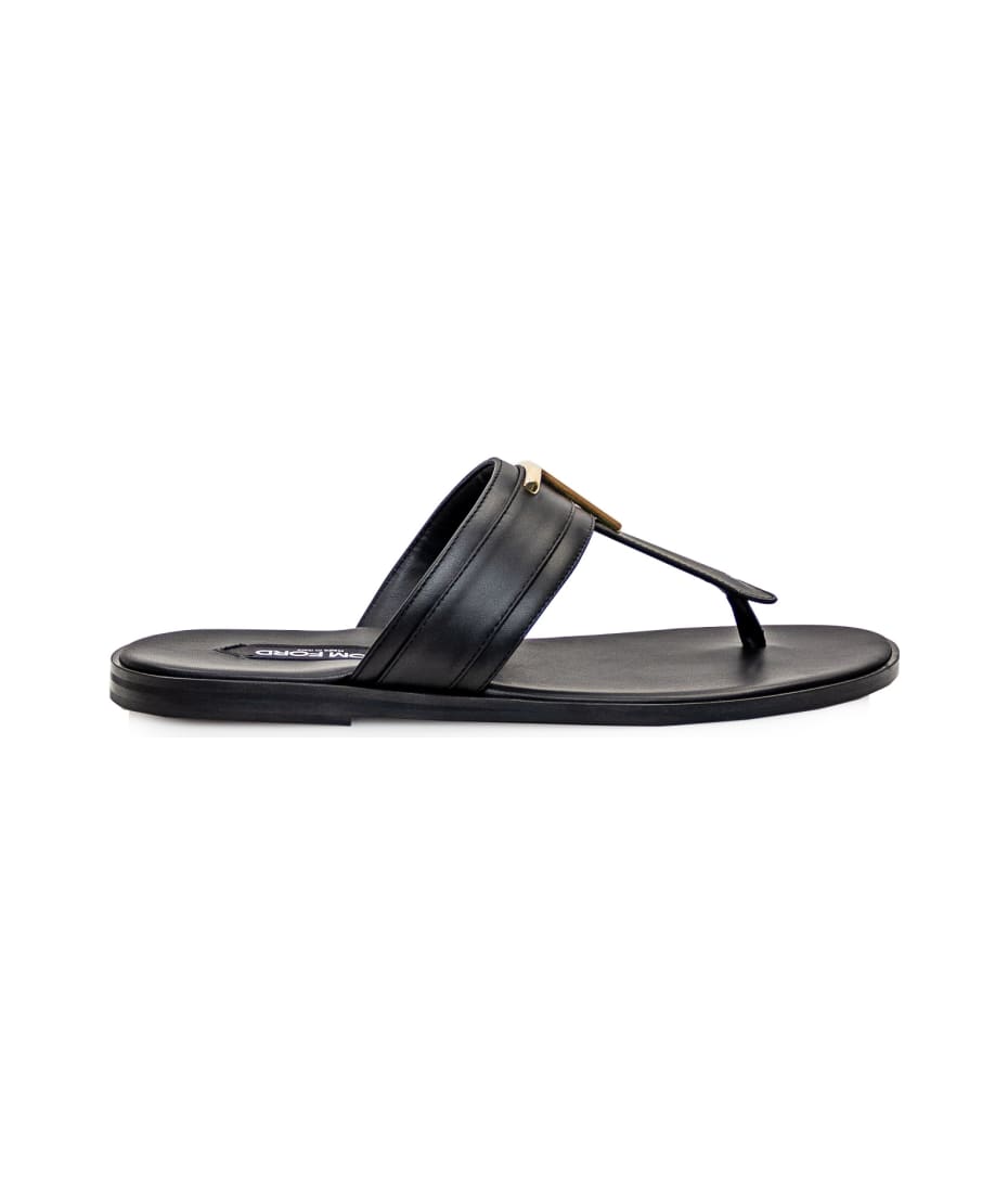 TOMFORD ロコフレトスリッホンサンタル J1382LCL046X1N 001BLACK TOM FORD Brighton Thong Sandals | Black | FARFETCH JO