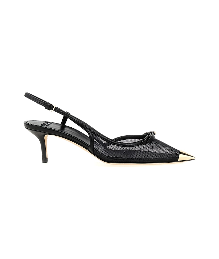 サンダル・ミュール ELISABETTA FRANCHI SS25 Bow slingback (SA71L51E2 110) Elisabetta Franchi Bow Slingback | italist