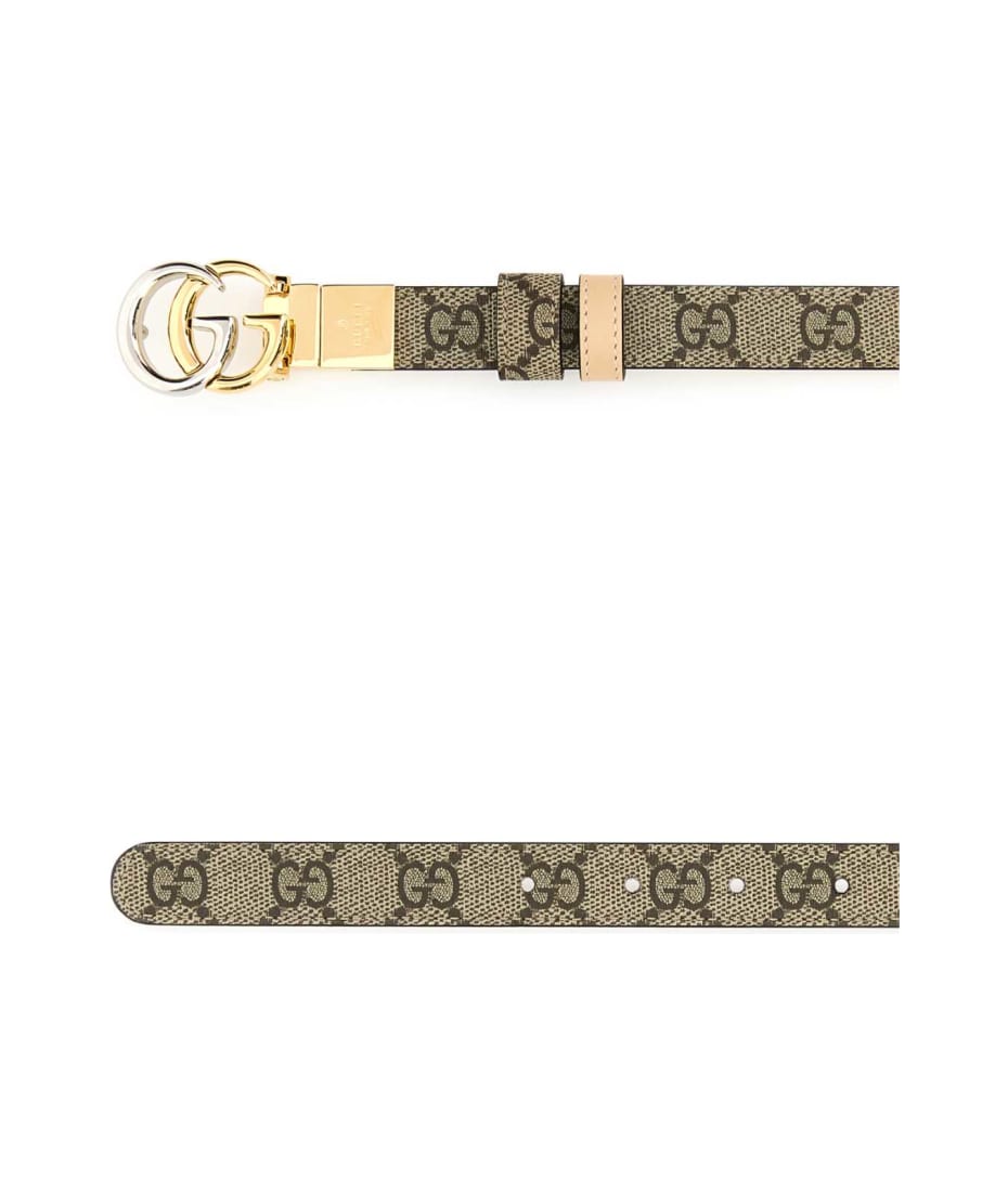 ベルト GUCCI GG SUPREME FABRIC GG MARMONT REVERSIBLE BELT GG Marmont reversible belt in grey and black Supreme | GUCCI® CA