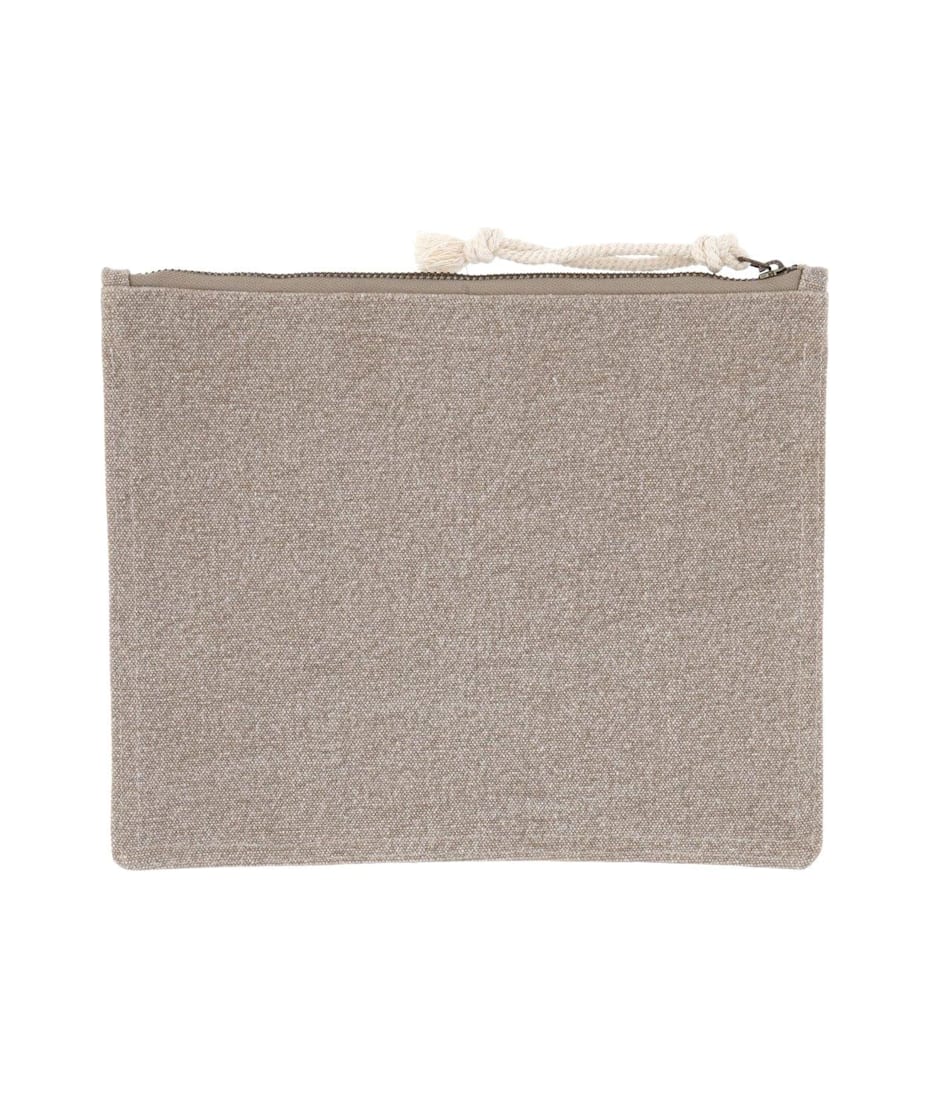 Isabel Marant Netia Logo Detailed Clutch Bag | italist