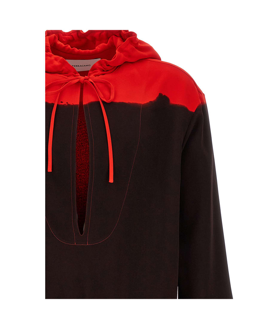 【関税込み】FERRAGAMO Hooded blouse fell off Ferragamo Hooded Blouse Fell Off | italist