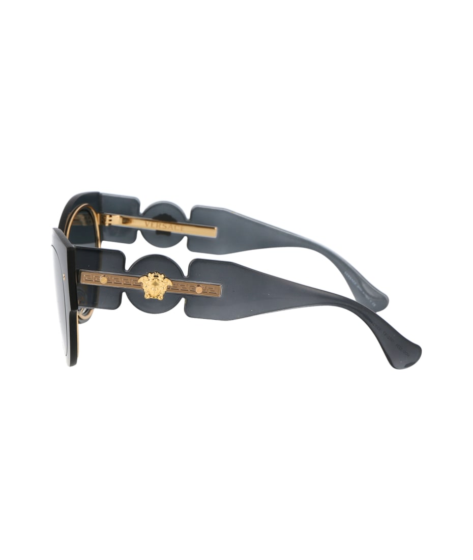 Versace Eyewear 0ve2234 Sunglasses - 100287 polished aviator-frame sunglasses 