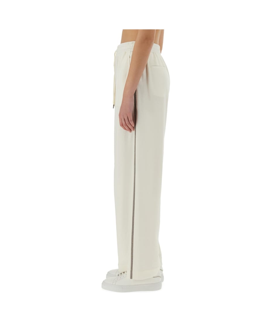 【送料&関税込】Brunello Cucinelli Track Pants With Necklace Brunello Cucinelli Track Pants With Necklace | italist