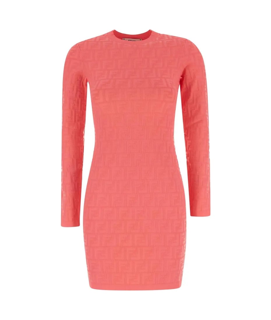 Fendi Ff Jacquard Mini Dress | italist