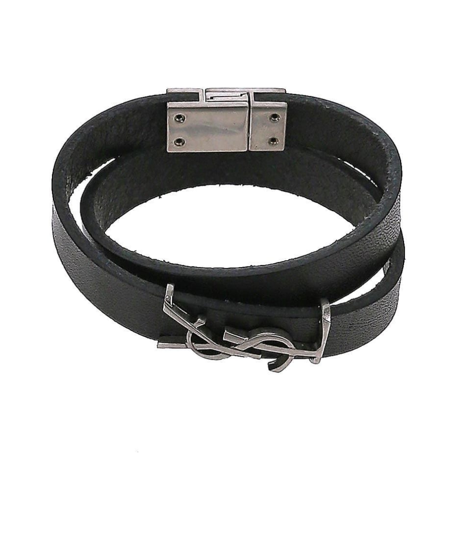 ブレスレット SAINT LAURENT Wavy bracelet Saint Laurent Opyum Double Wrap Bracelet | italist