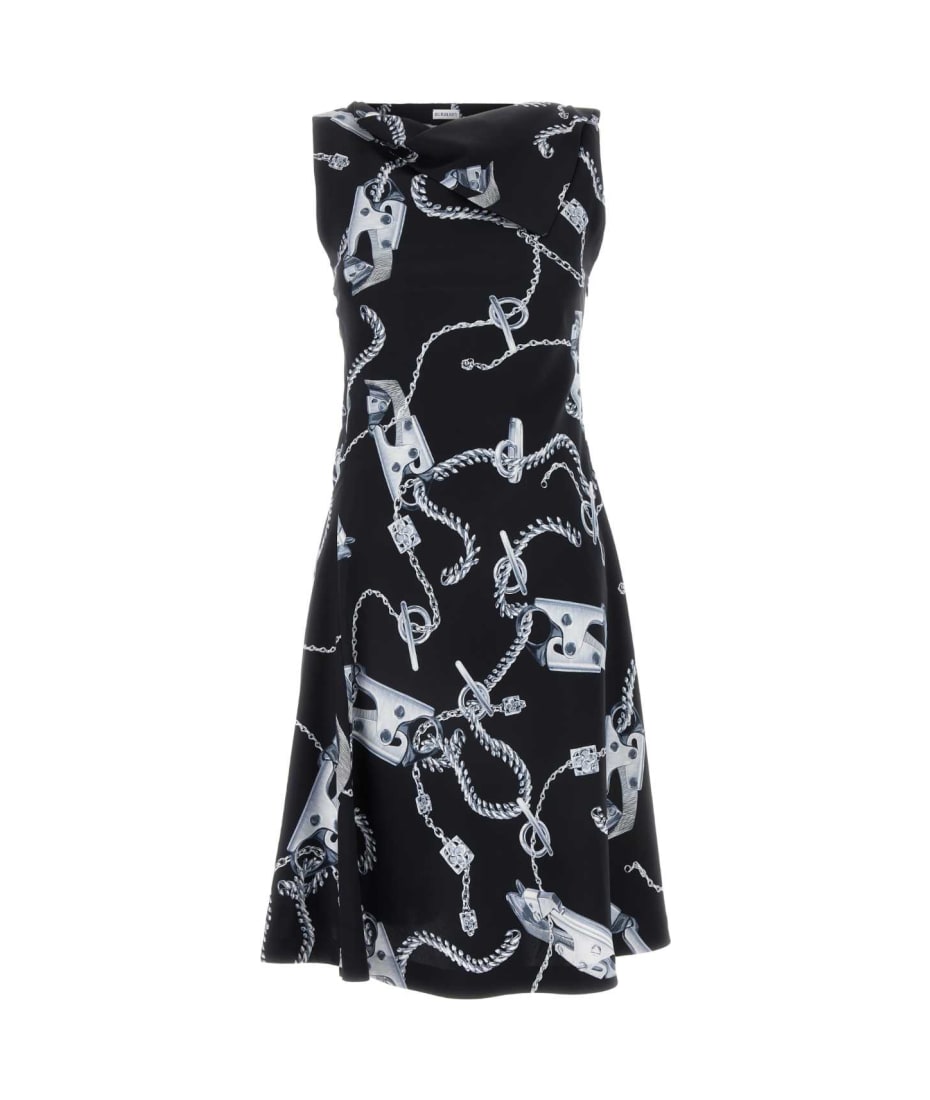 ワンピース BURBERRY PRINTED VISCOSE DRESS Burberry Printed Viscose Dress | italist