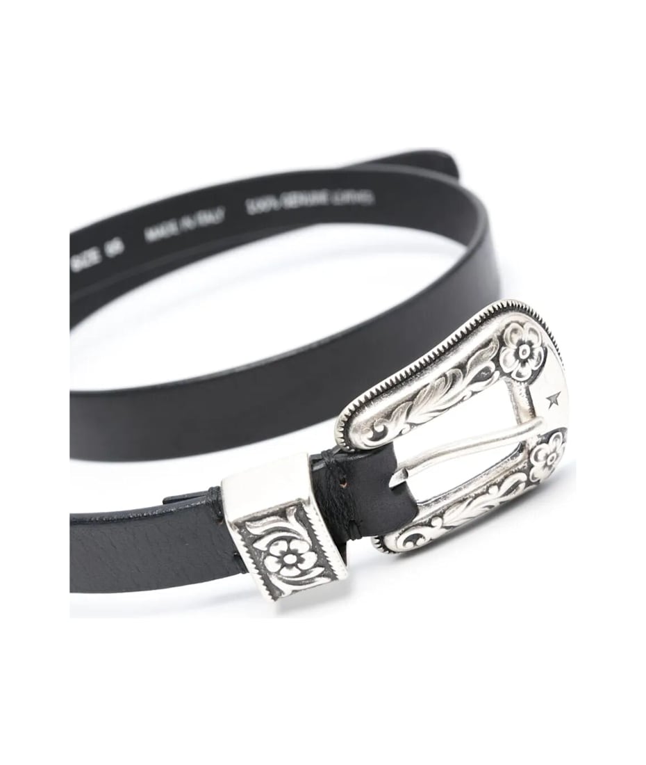 【送料&関税込】Golden Goose Logo Plaque Buckle Belt Golden Goose Logo Plaque Buckle Belt | italist
