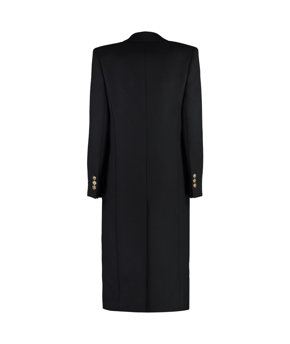 Versace Allover-jacquard Trench Coat