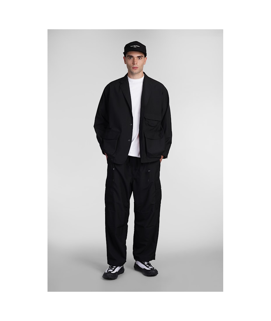 Comme des Garçons Homme Pants In Black Wool | italist