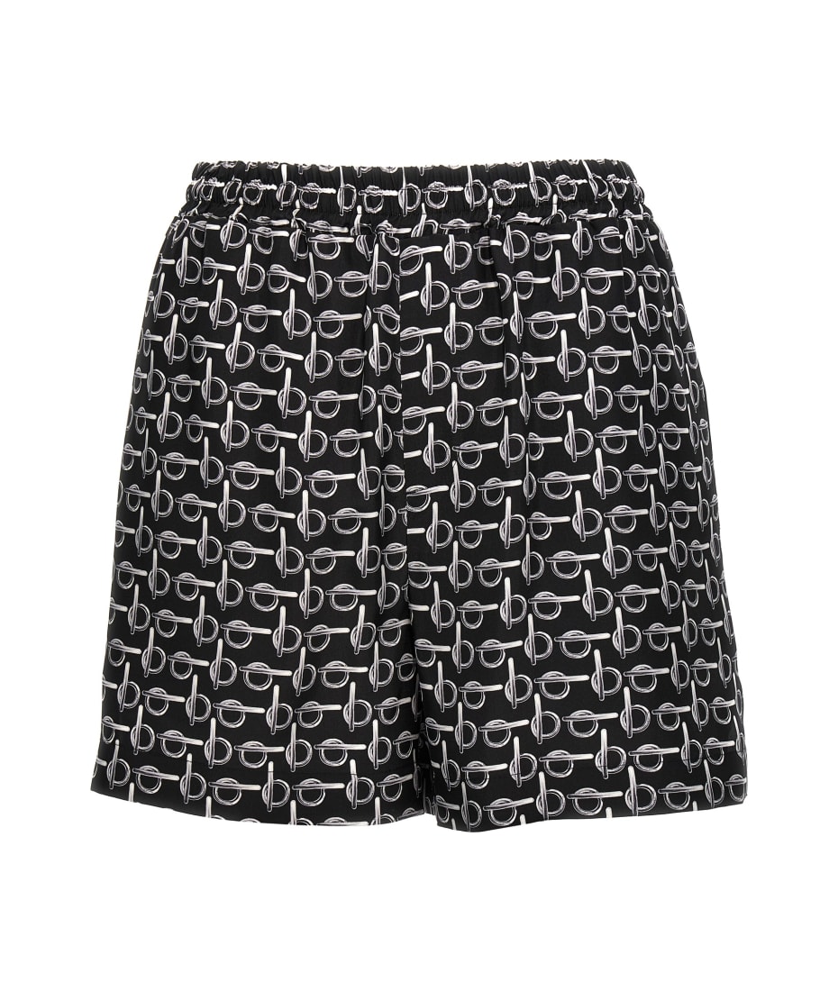 ショーツ BURBERRY PRINTED SILK SHORTS Burberry Printed Silk Shorts | italist