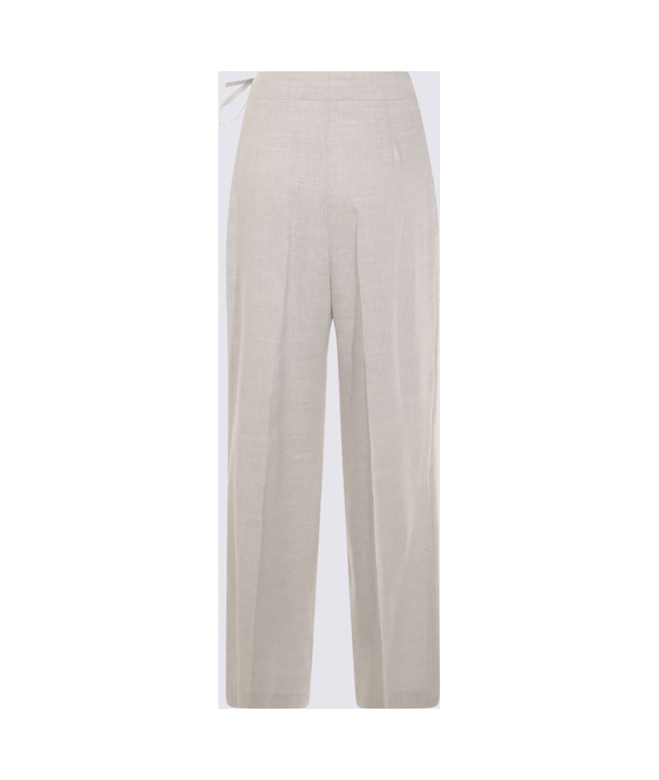 パンツ ELEVENTY GREY LINEN AND WOOL PANTS Eleventy Grey Linen And Wool Pants | italist