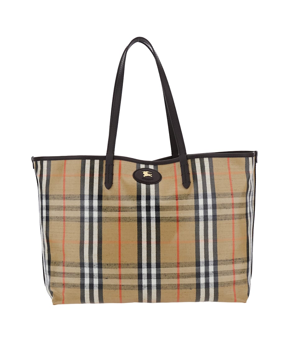 【関税&送料込み】Burberry Highlands Medium Tote Bags Burberry Medium Highlands Tote Bag | italist