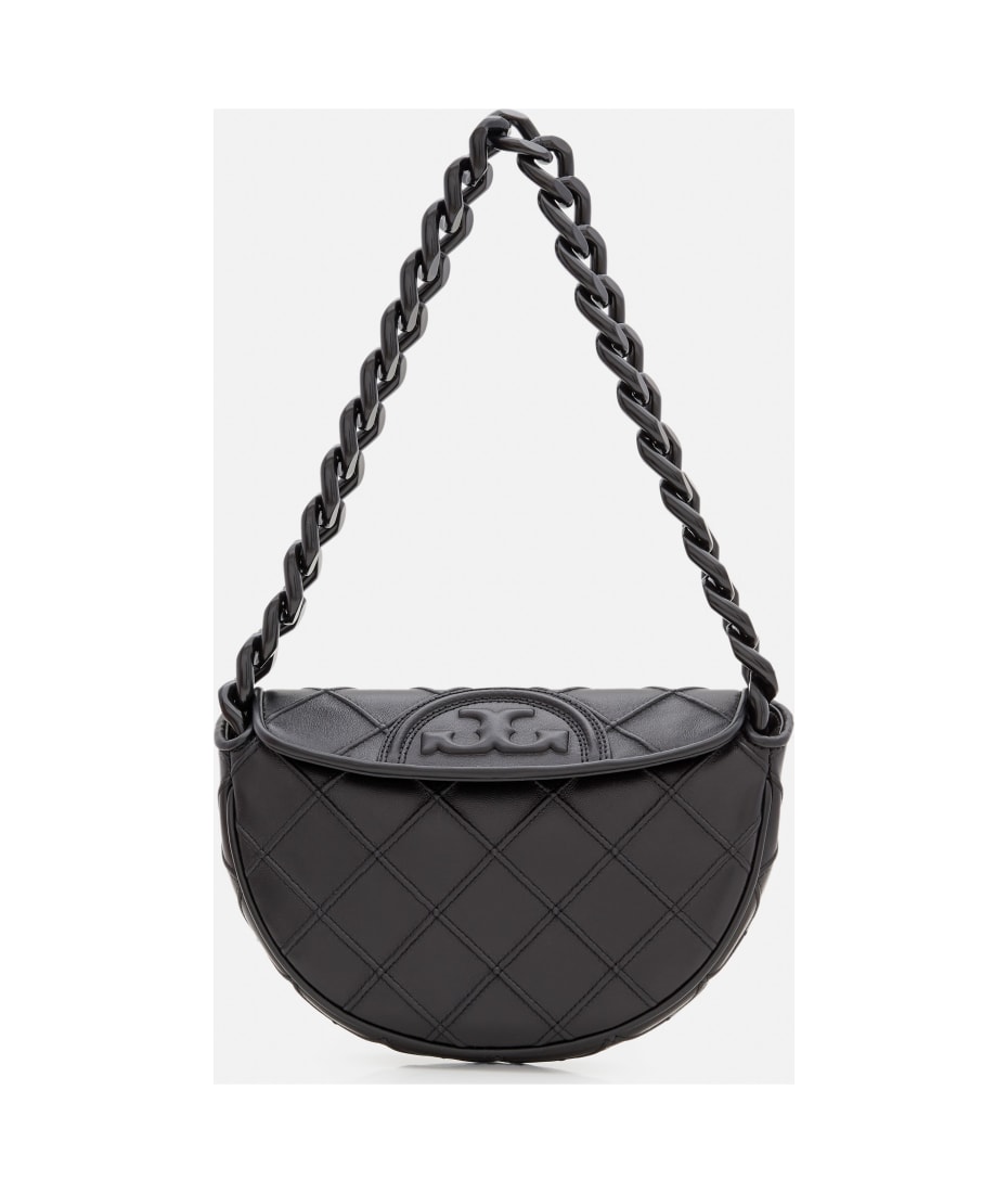 Tory Burch Fleming Mini Crescent Shoulder Bag