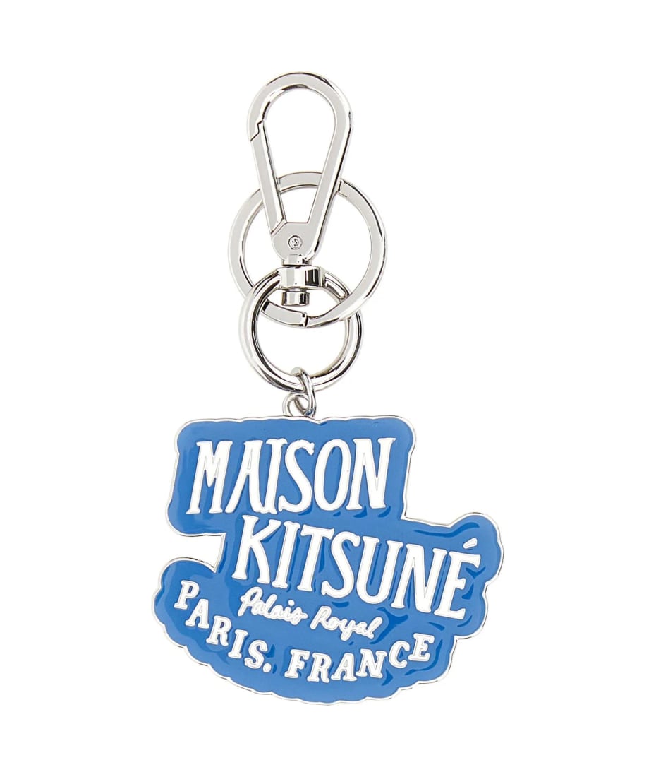 Maison Kitsuné Printed Metal Keyring | italist