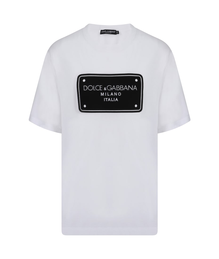 Dolce & Gabbana Large Plaque T-shirt | italist