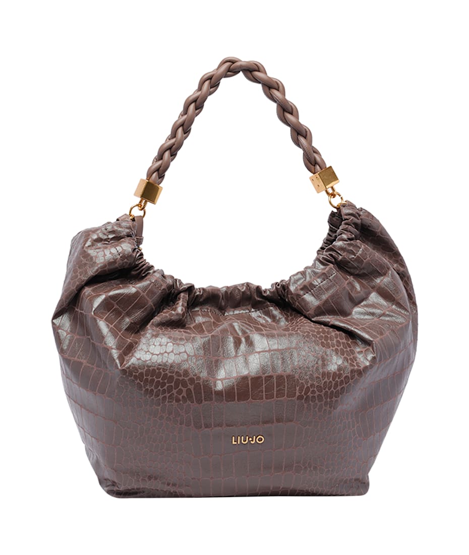 トートバッグ LIU JO HOBO BAG EMBOSSED LEATHER WITH CHAIN AA5152E008722222_grande.jpg?v=
