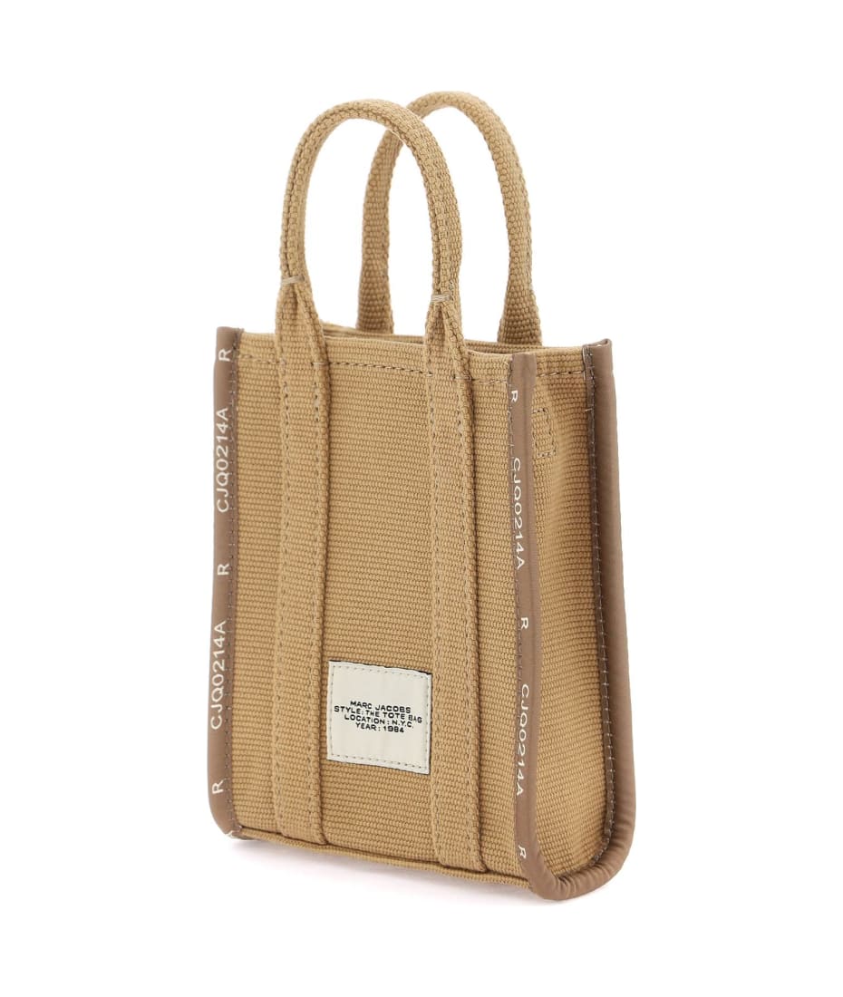 トートバッグ Marc Jacobs The Phone Tote Bag - Cotton - Beige Amazon.com: Marc Jacobs Women's The Large Tote Bag, Beige