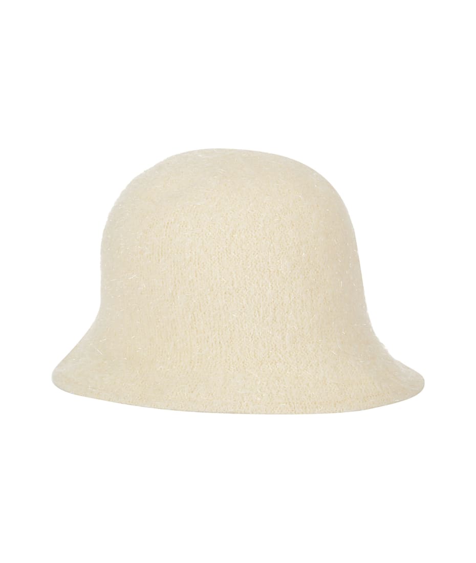 新品　CFCL MESH KNIT ASYMMETRIC HAT ライトベージュ CFCL - MESH KNIT ASYMMETRIC HAT -LIGHT BEIGE-VOL.7 24SS