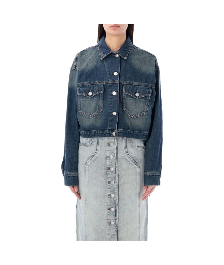【送料&関税込】Isabel Marant Tadia Denim Jacket Isabel Marant Tadia Denim Jacket in Ice Blue | FWRD
