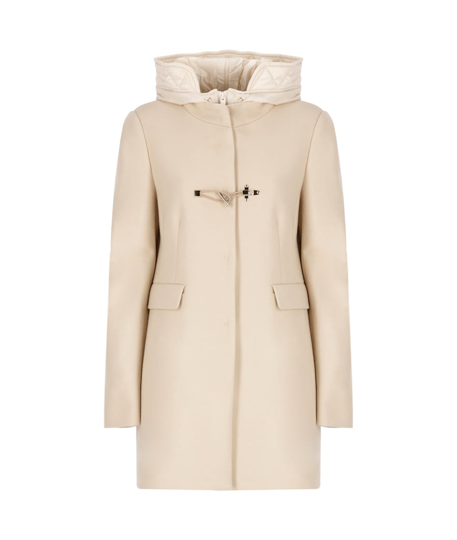【関税&送料込】Fay Coats Beige Double Coat in Cashmere BEIGE Man NAM53491390VMIXZS009 | Fay