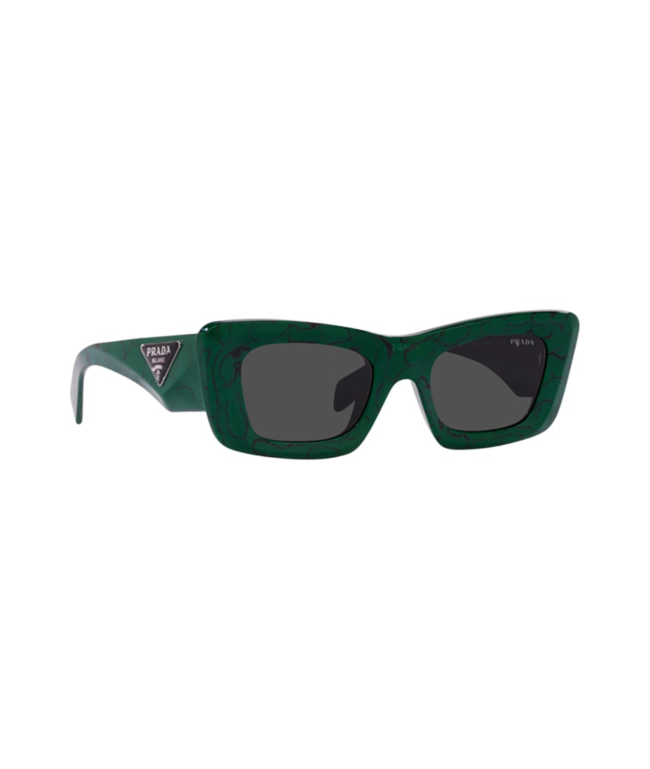 Prada Eyewear Pr 13zs Green Marble Sunglasses | italist, ALWAYS LIKE A SALE