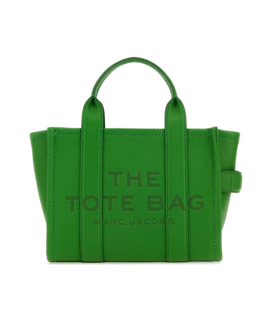 トートバッグ The Small Tote - Marc Jacobs - Cotton - Green 25375674_56249752_600.jpg