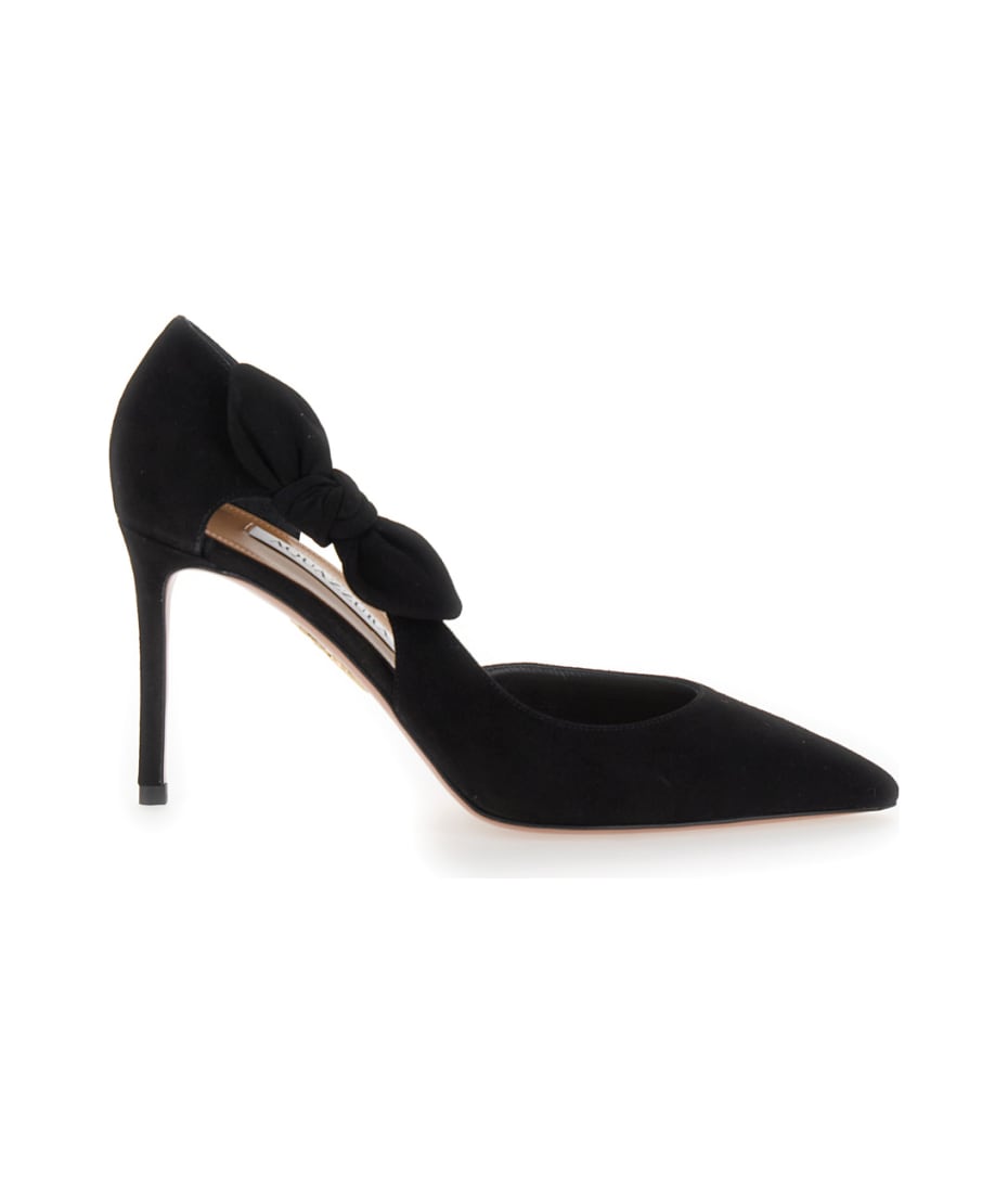 パンプス Aquazzura Very Bow Tie Pump 85 Bow Tie Pump 85 BLACK Aquazzura@ Official