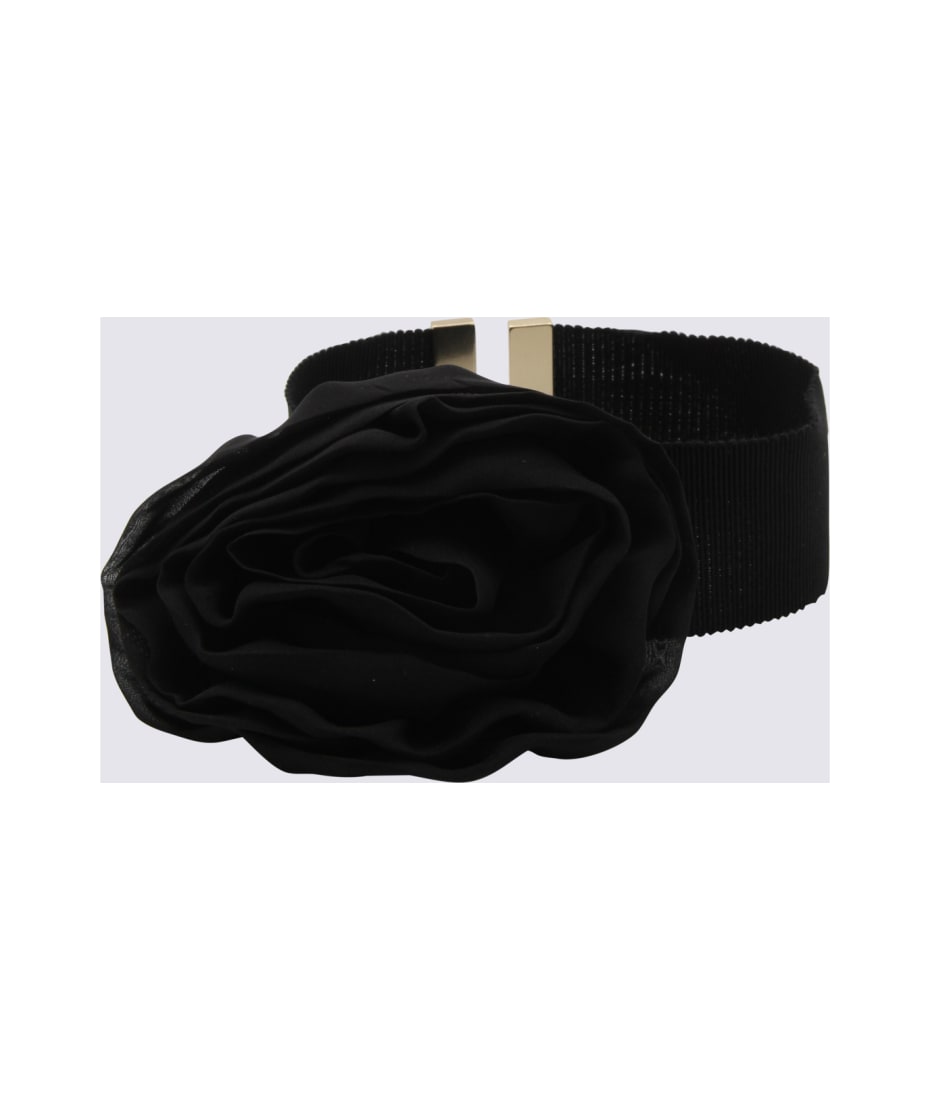 Blumarine Black Silk Croker Necklace | italist
