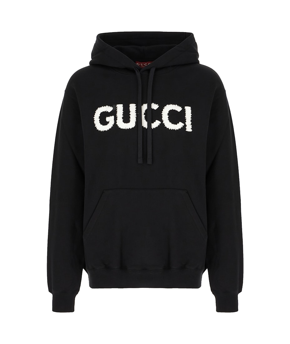 スウェット・トレーナー GUCCI BLACK JERSEY SWEATSHIRT Gucci Black Jersey Sweatshirt | italist