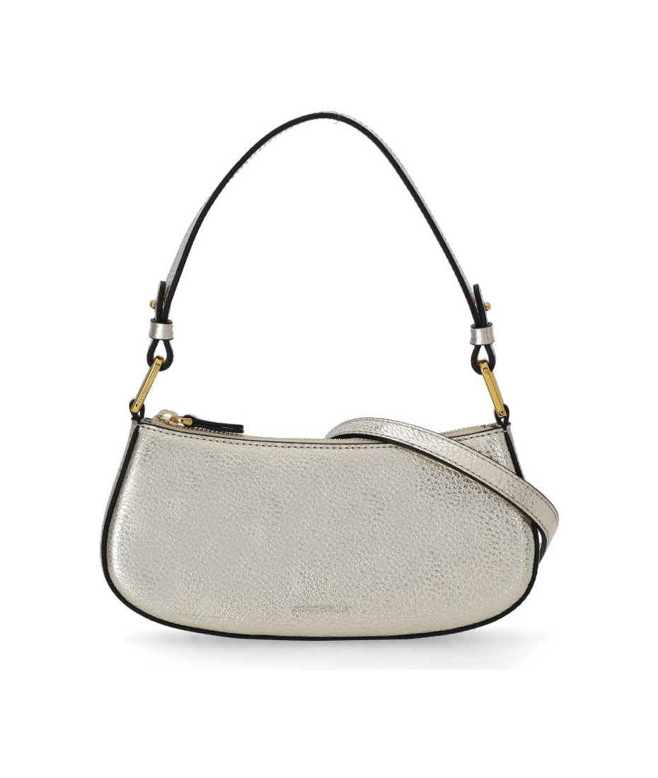 Coccinelle Gold, Metallic Leather Hobo