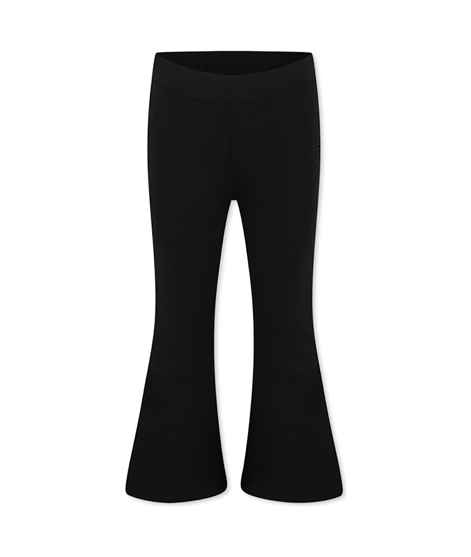 Diesel Black Leggings For Girl | italist