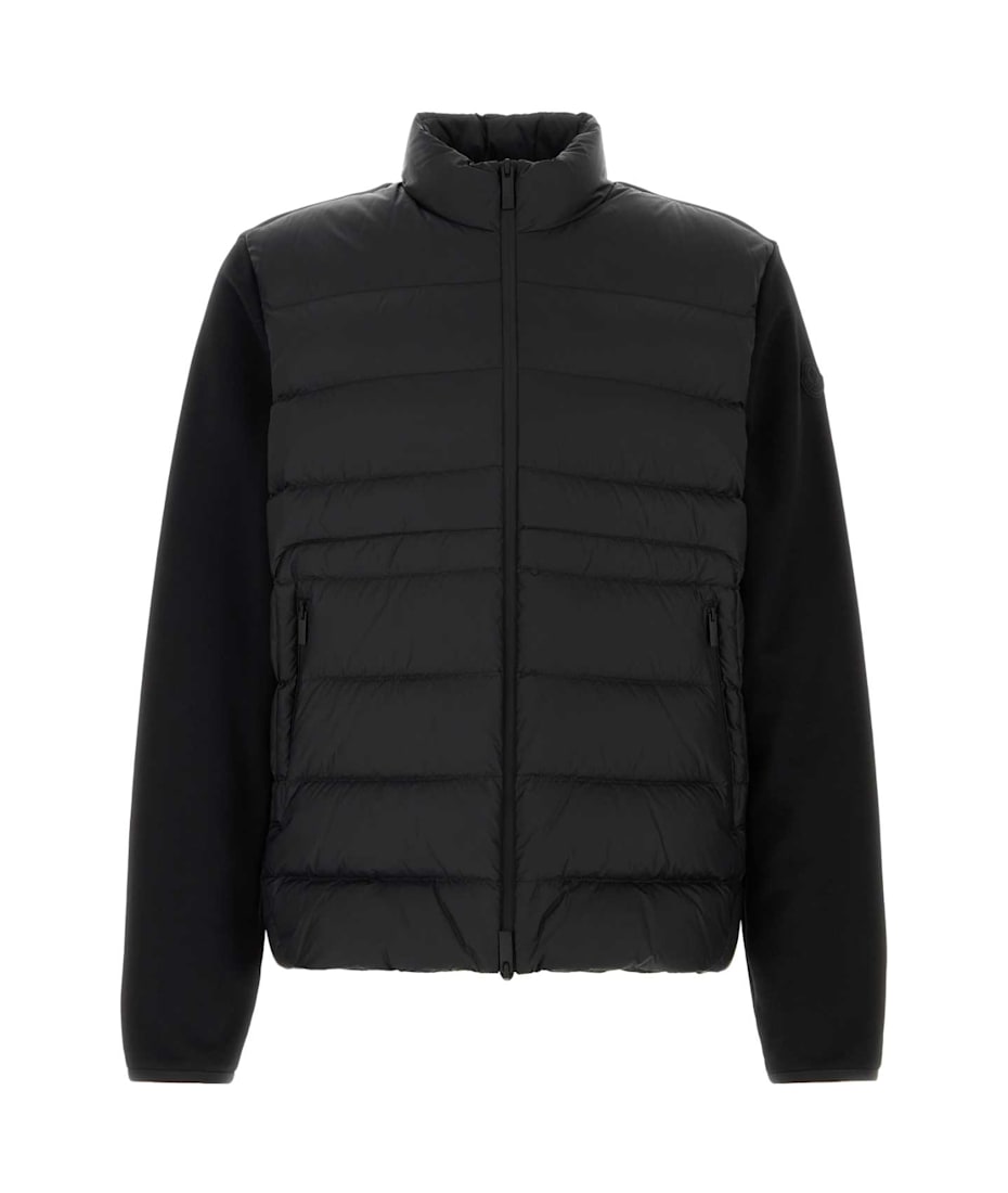 【MONCLER】ZIP UP CARDIGAN◆K24028G0000189AUJ Moncler Padded Down Knit Zip Up Cardigan | Saks Fifth Avenue