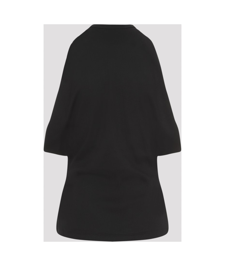 Alexander McQueen Black Stretch Cotton Top | italist, ALWAYS